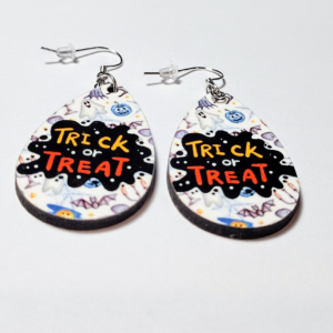 Halloween Trick or Treat Earrings